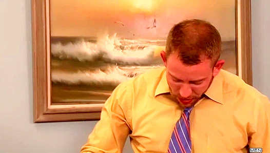 Shay Michaels & Mitch Vaughn ~ Office Screw Session - Drill My Hole