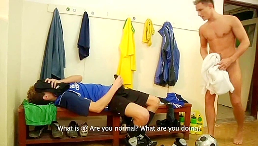 Alex Granger's Steamy Locker Room Seduction - Gay XXX