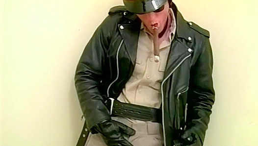 Uniformed Stud Jose Cabrera Strokes His Hard Dick - Bonus Fetish