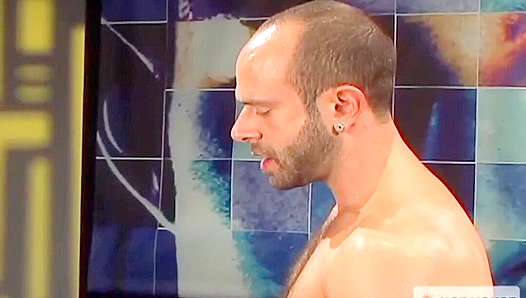 Inked Lovers Johnny Gunn & Alex Collack Fuck Hard at Home