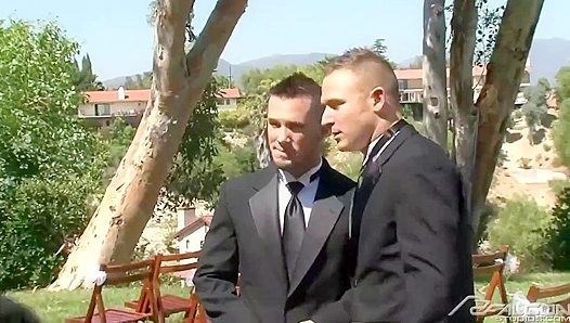 Big Gay Wedding Orgy ~ Erik Rhodes & Aden Jaric Team Up - Falcon Studios