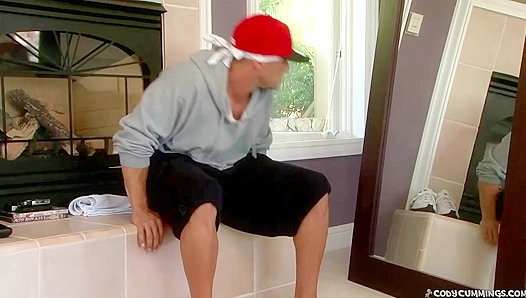 Bad Boy Cody Cummings Strokes to His Sexy Reflection