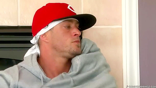 Bad Boy Cody Cummings Strokes to His Sexy Reflection