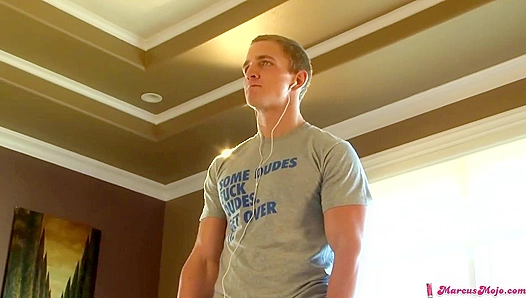 Marcus Mojo Flexes His Booty and Unleashes His Insane Cock