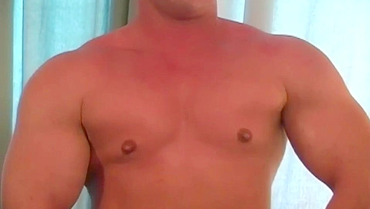 Muscular Michael Buck Spreads Wide for Intense Solo Action - Hot Daddies Over 30