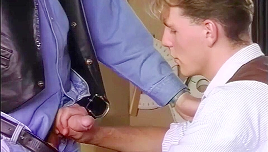 School Sluts ~ Hans & Milos Get Wild in Class - Falcon Studios