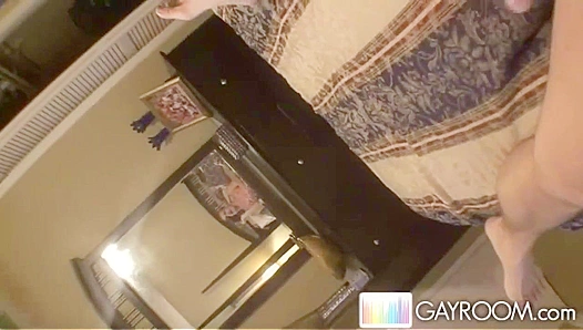 Ryan Raz Teases in Pink Panties ~ A KinkyXXX GAY Encounter