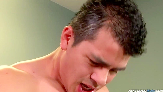 Beefcake Mario Romo Jacks Off with Savage Fury - Next-Door Stud