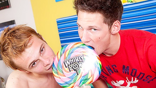 Sweaty Lovemaking ~ Skylar Prince & Cameron Greenway Heat Up Lollipop Twinks