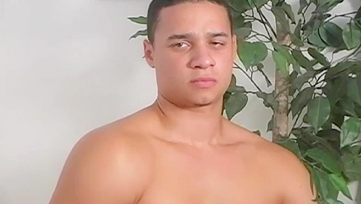 UK Hunk Blake Collier Strokes His Massive Cock On Camera