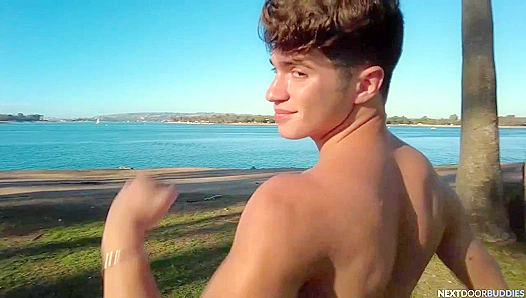 Nextdoor Buddies ~ AndrewMiller's Summer Heat with Hunk BenjiHart