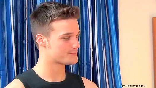 Horny Round ~ Jeremy Sommers & Krys Perez Suck and Fuck - Lollipop Twinks