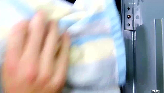 Mike De Marco and Andrew Stark Pound Each Other in the Locker Room