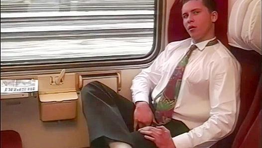 Hardcore Train Ride ~ Alexander Straus and Slavo Jarowsky Bang Wildly