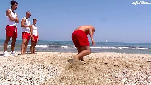 Jon Roz & Mathew Ross Steam Up the Shower with Hot Gay Passion - Gay XXX