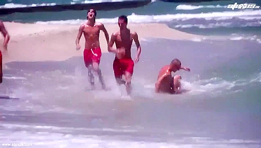 Jon Roz & Mathew Ross Steam Up the Shower with Hot Gay Passion - Gay XXX