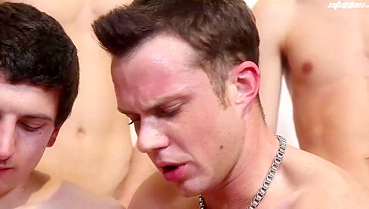 Gay XXX ~ Wild Gay Orgy with Ennio Guardi & Jack Cameron