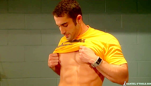 Lazy Day Jerkoff with Horny Hunk Samuel O'Toole ~ Behind the Scenes Heat
