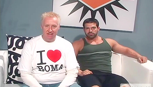 Horny Vince Ferelli Masturbates Solo in His Steamy Bedroom