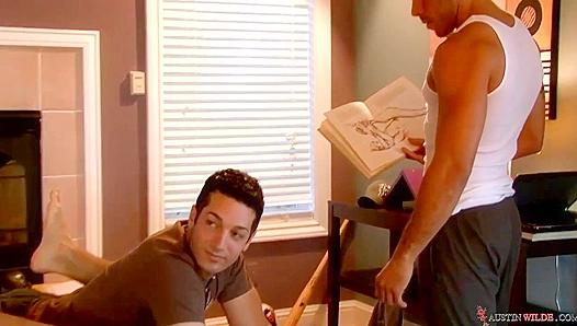 BTS ~ Austin Wilde, Anthony Romero, & Silas O'Hara Wild Out On The Set