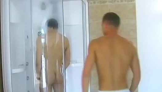 Branislav & Aleksandar's Intense Bang Ends in Massive Cumshots