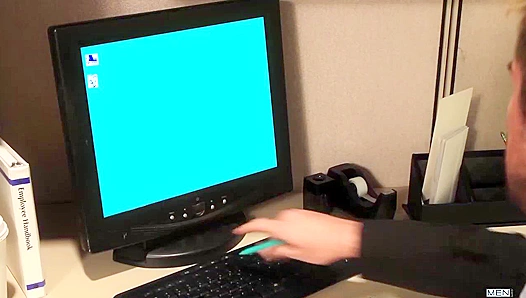 Office Hours ~ Mike De Marco & Rod Daily Heat Up The Workplace Anally