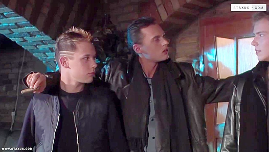 John Smith and Two Studs ~ A Wild Threesome Adventure - Gay XXX