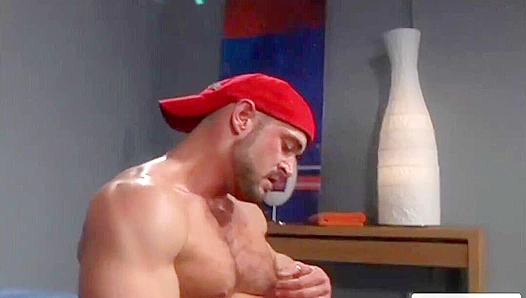 Beefcake Craig Strokes His Monster Dong in Hot House Action