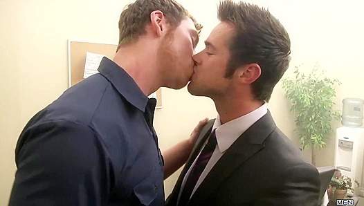 Office Slut Sessions ~ Connor Maguire & Mike De Marco's Forbidden Fuck