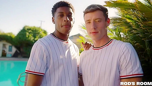 Ty Santana & Justin Matthews Heat Up Rod's Room with Interracial Passion