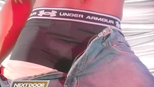 Phoenix's Filthy Cock Tease ~ Nextdoor Originals' Naughty Neighbor Jacking Off