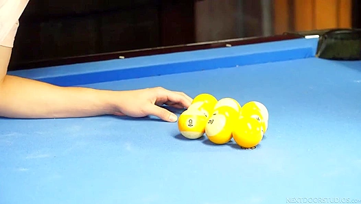 Poolside Threesome ~ Damien White, Matt Heron, and Luca Luv Get Wild at Home