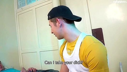 Subtitled Anal Action ~ Nick Gill & Mathew Ross Team Up for Intense Gay XXX Fun!