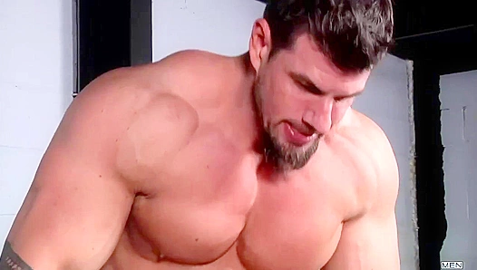Zeb Atlas Turns Straight Guy Duncan Black with Hot Anal Prep