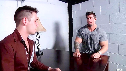 Zeb Atlas Turns Straight Guy Duncan Black with Hot Anal Prep