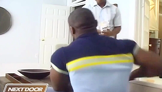 Marc Williams and Kent A ~ Intense Black-on-Black Anal Bliss - Nextdoor Originals