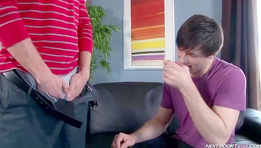 Hard Drilling for Chance ~ Lucas Knight Takes On His Firm Booty