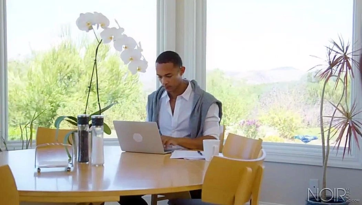 Isiah Tate & AJ Sloan ~ Passionate Bonding Through Anal Desire - Noir Male