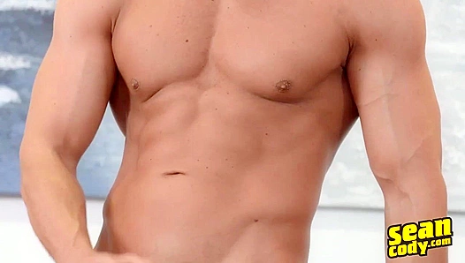 Presley Scott Flexes & Cums All Over His Ripped Abs -Sean Cody Exclusive