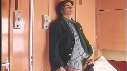 Train Hottie Eugen Kalman Masturbates Solo - Falcon Studios