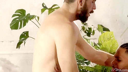 Tony Genius & Jake Apton Heat Up in a Steamy Swordsman Scene