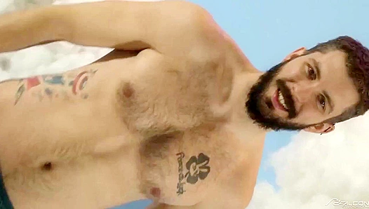 Tony Genius & Jake Apton Heat Up in a Steamy Swordsman Scene