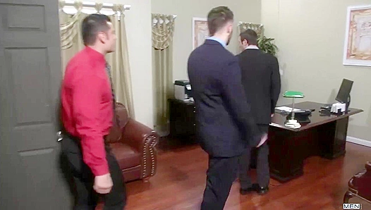 Courthouse Cock Carousel ~ Tommy Defendi, Spencer Fox, & Marcus Ruhl Drill My Hole