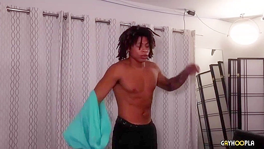 JJ Smith Strokes His Juicy Boner Big Time