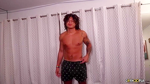 JJ Smith Strokes His Juicy Boner Big Time