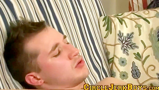 ,Thirsty Aiden Lane & Krist Cummings ~ Hot Fuckfest Circles Jerk Boys