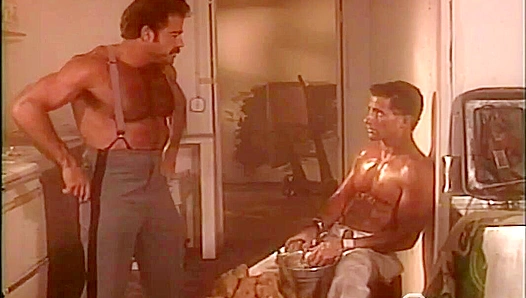 Muscle Worship ~ Rob Cryston & Joe Magnum Flex for Each Other - Falcon Studios