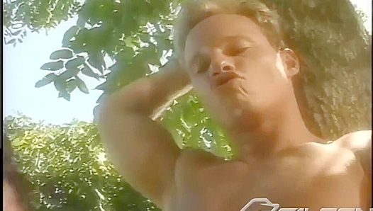 Wild Outdoor Threesome ~ Jim Bentley, Brant James, and Sean Dickson Heat Up Nature