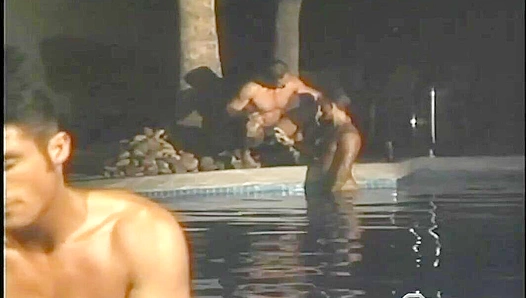 Poolside Passion ~ Peter Bishop and Cory Evans' Steamy Anal Bang - Falcon Studios