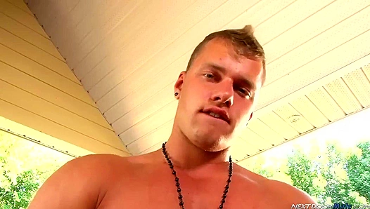 Kovi LaCroix Strokes His Meaty Dong ~ Neighborly Desires